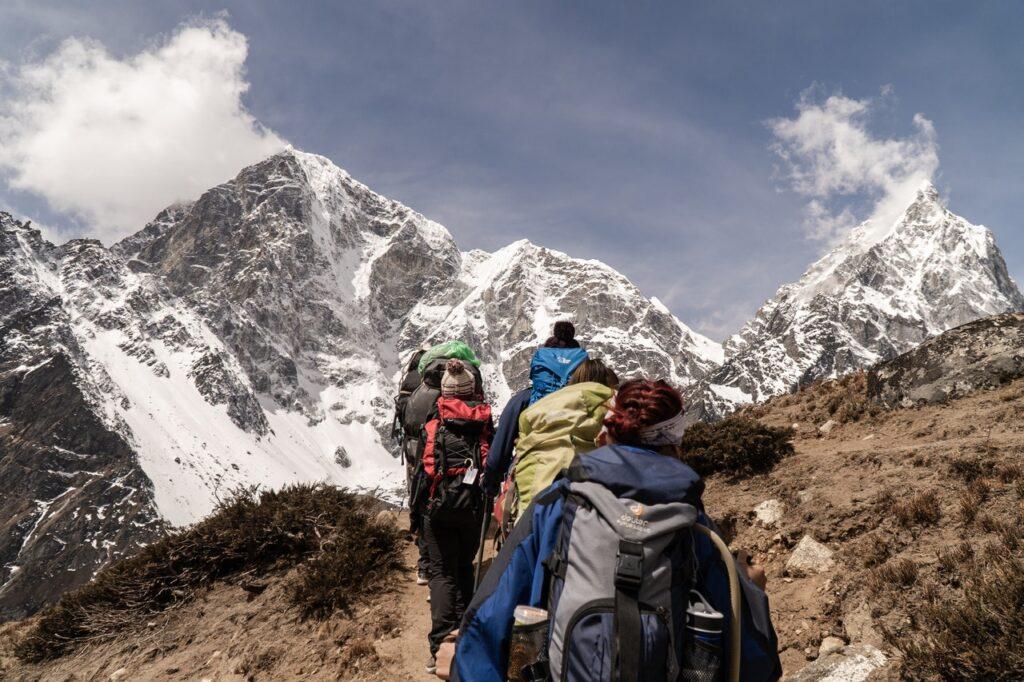 Outdoor Aktivität wandern